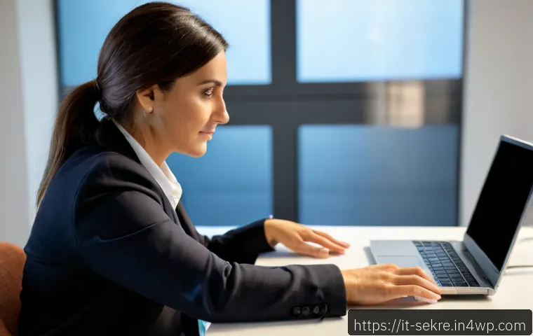 Home 9 사이버 공격에 대한 치명적인 오해와 진실 - Photorealistic Italian small-business office in Milan, middle-aged owner calmly reviewing a secured ...